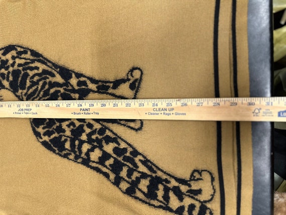Vtg Mondi Leopard Cheetah animal print sweater 40… - image 9