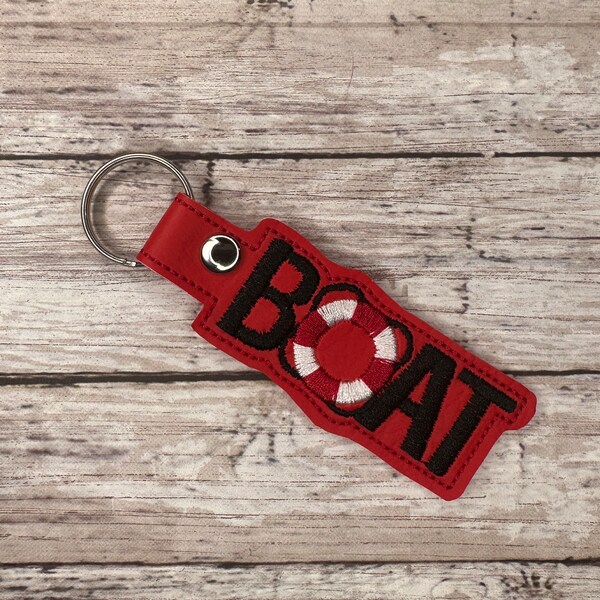 Boat Keychain Etsy