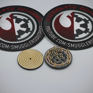 S.O. 16-Pin Pixel/Switch/AUX Rotary PCB Set - 7 pole, removable chassis core, rotary connector