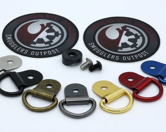 D-Ring DIY Kit - LGT & TXQ compatible - various finishes and screw types available