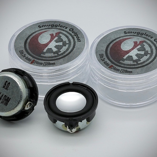 S.O. 24mm Elite 2W + 4OHM Bass Lautsprecher