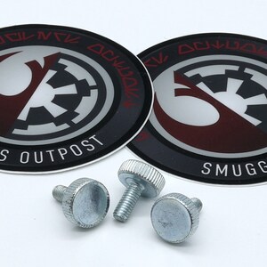 LGT/TXQ M4 Knurled Flat Head Thumb Screw - singles and 3-packs available
