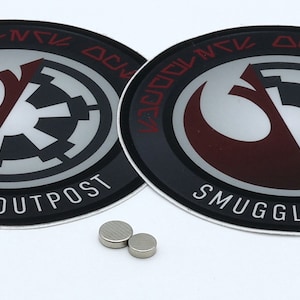 Round Magnets - various sizes available - for crystal chamber, chassis or any removable saber components