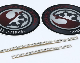 Micro Pixel Accent Strips - Style B - (WS2812, 20 or 30 LED count)