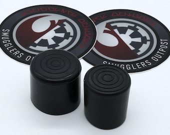 Saber Blade Dust Cap - 1" and 7/8" - compatible with all types of lightsaber blades and blade plugs