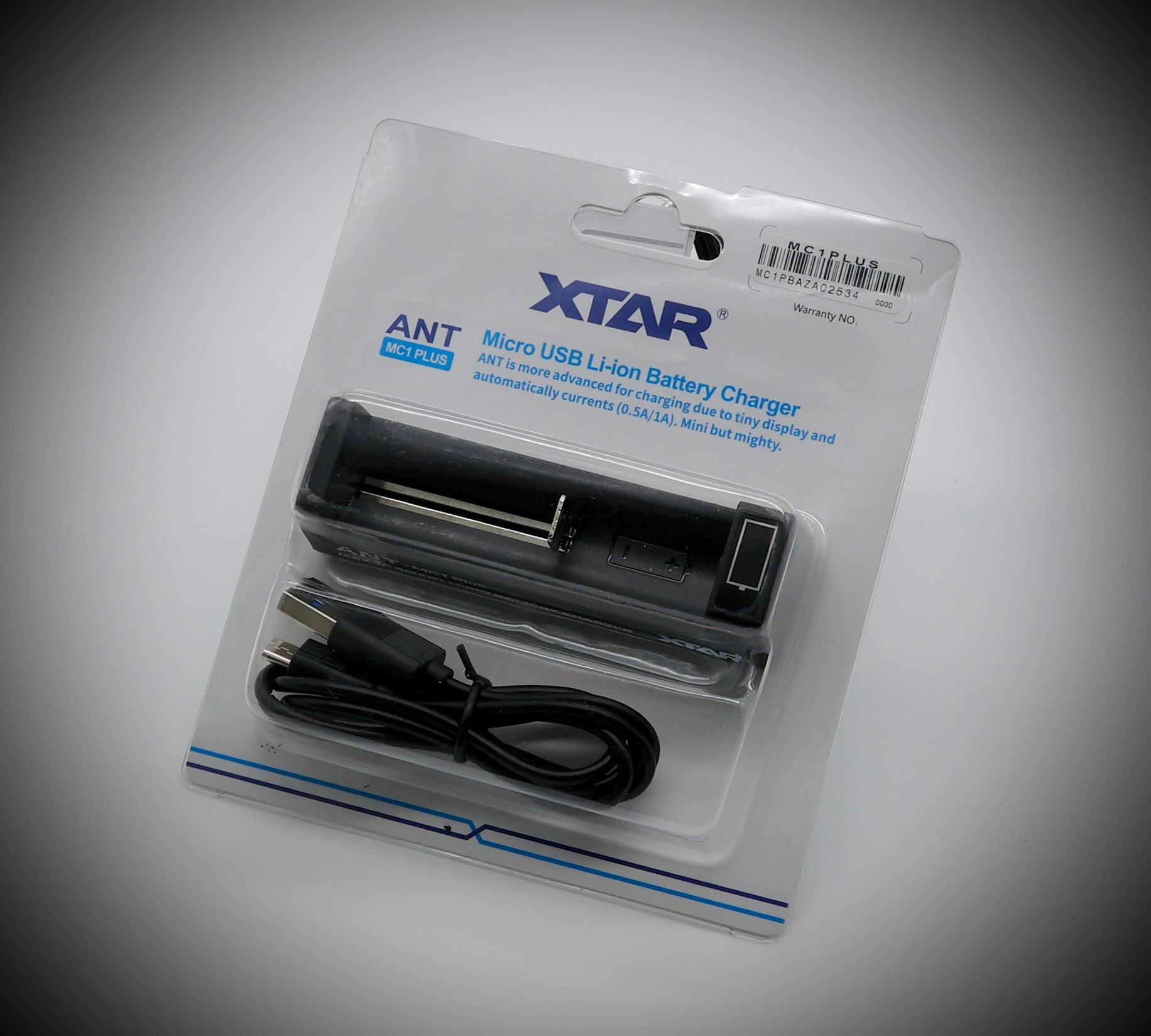 18650 Charger XTAR MC1 Plus Lithium Ion Battery Charger