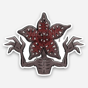Demogorgon - 4&quot; Glossy Vinyl Sticker