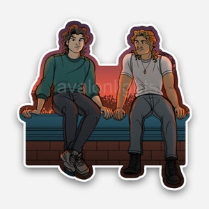 Harringrove - Billy & Steve - 4&quot; Glossy Vinyl Sticker