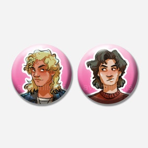Steve & Billy - 1.25&quot; Pin Badge