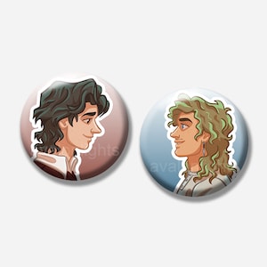 Steve & Billy - 1.25&quot; Pin Badge
