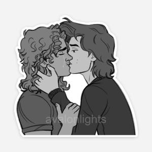 Harringrove - Billy & Steve - 3&quot; Glossy Vinyl Sticker