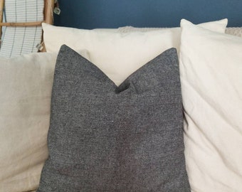 slate & tweed pillow case slate & tweed pillow case