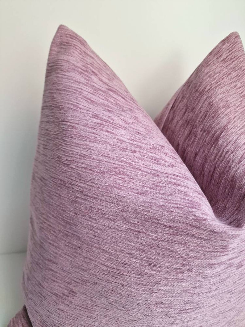 Light Purple Pillow Cover Lavender Pillow Modern Farmhouse Etsy