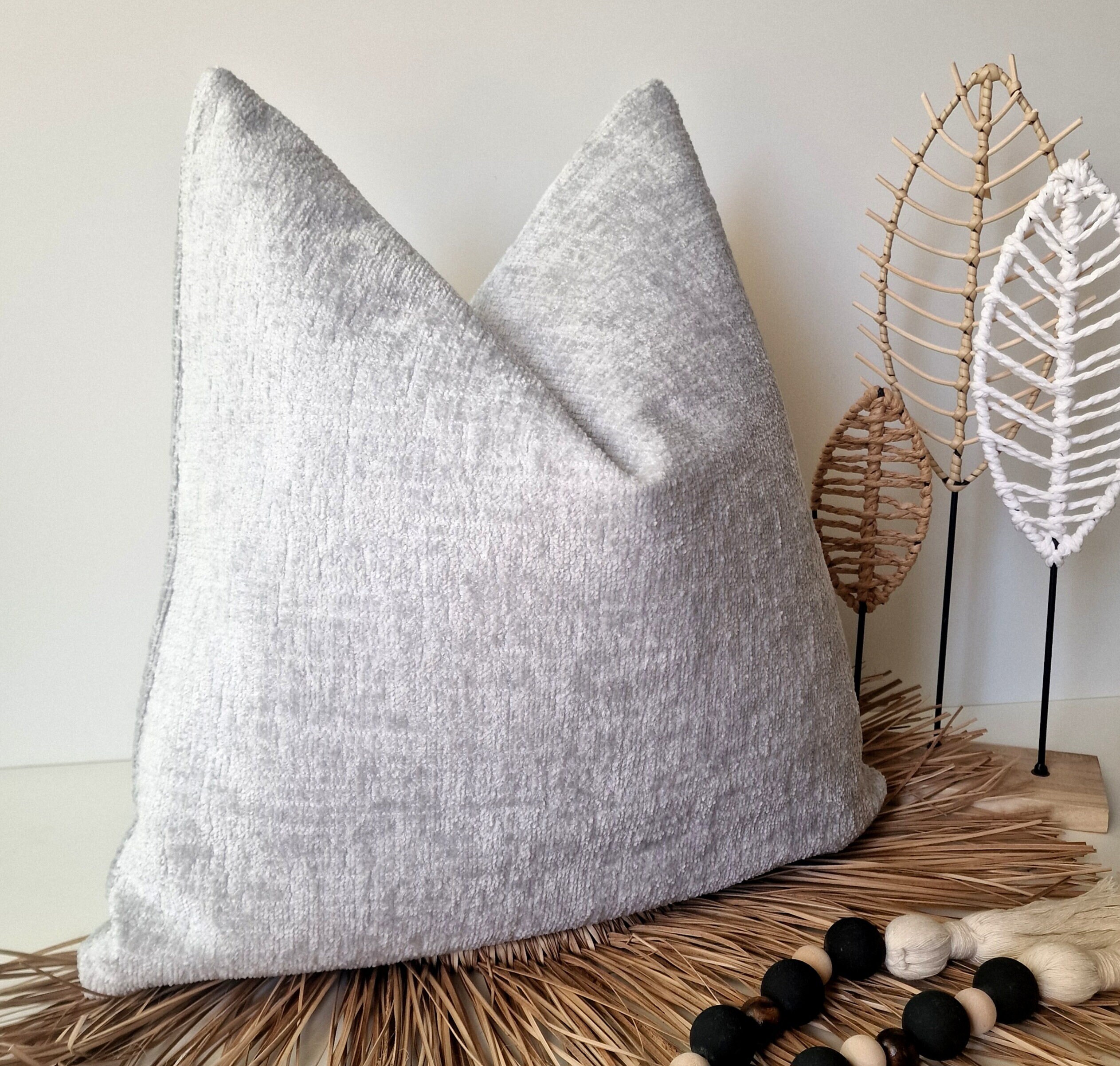 Light Gray Euro Sham Etsy