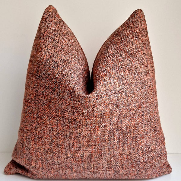 Burnt Orange Pillow Etsy