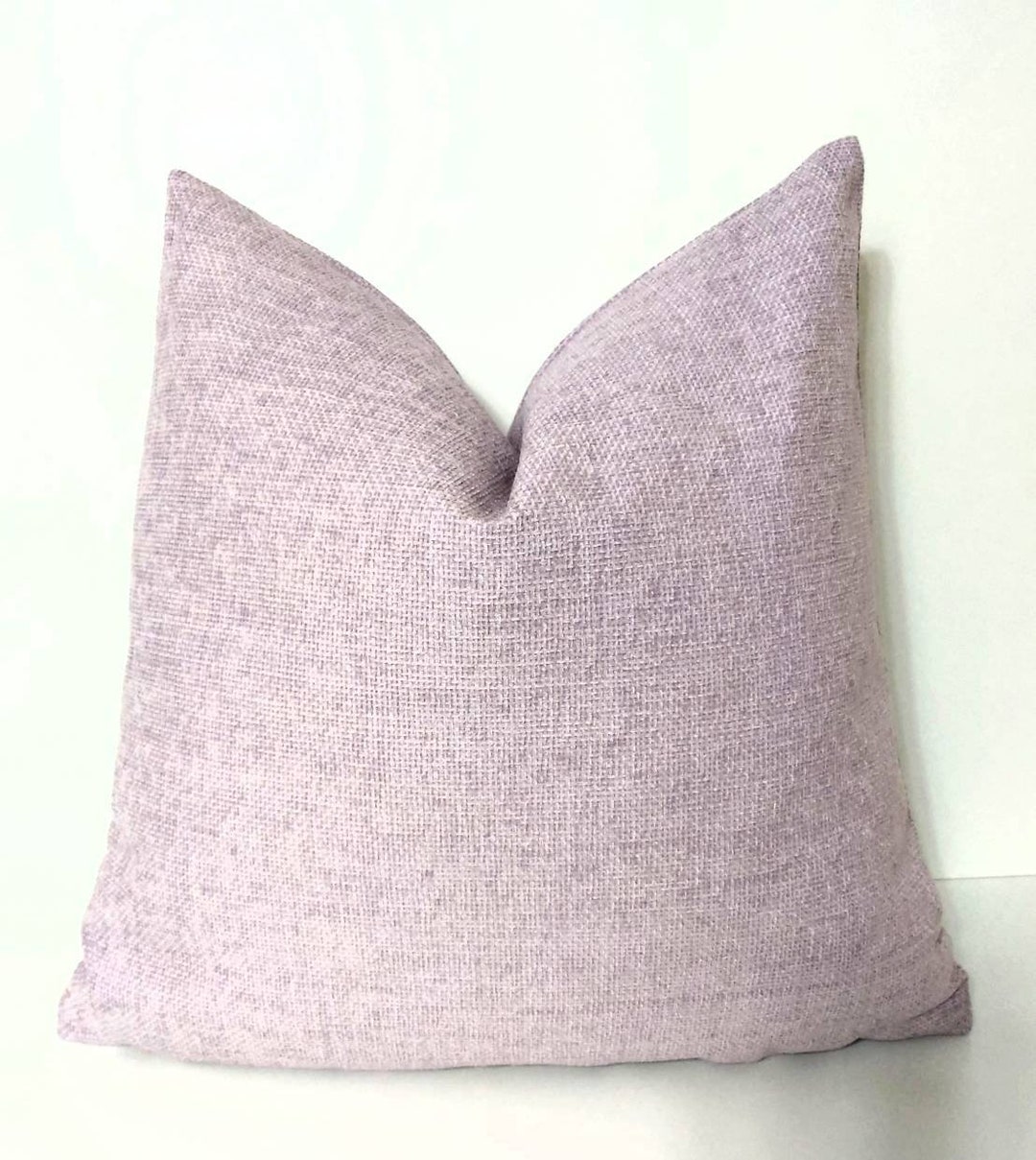 Light Purple Pillow Cover Lavender Pillow Modern Farmhouse Etsy