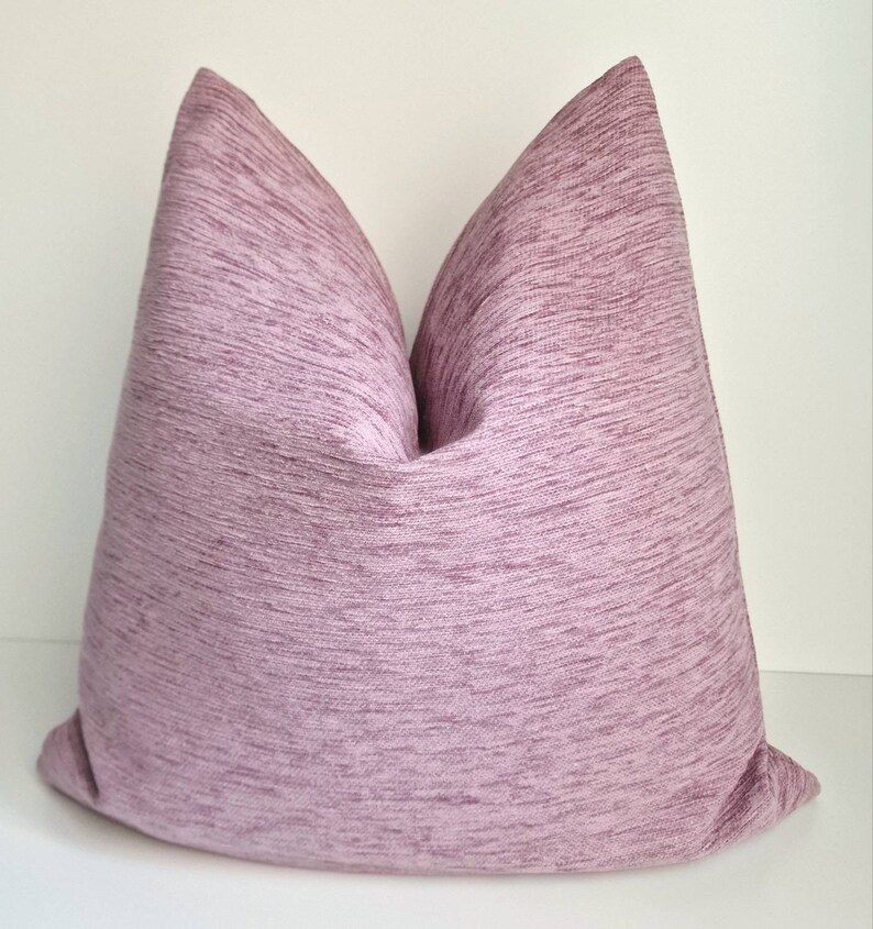 Light Purple Pillow Cover Lavender Pillow Modern Farmhouse Etsy