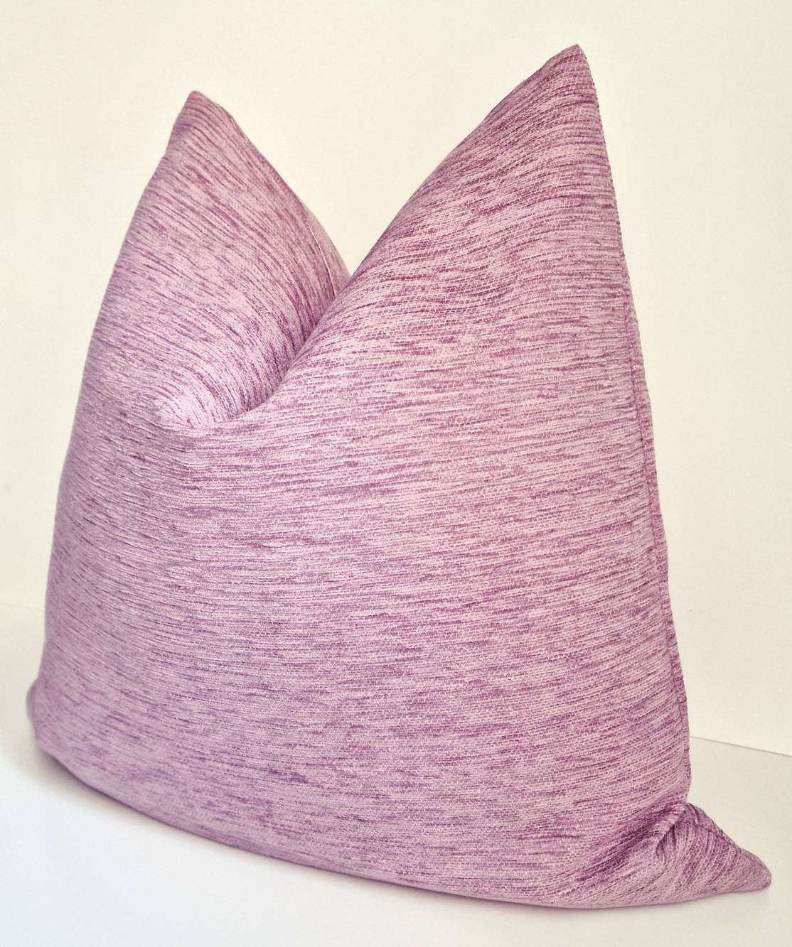 Light Purple Pillow Cover Lavender Pillow Modern Farmhouse Etsy