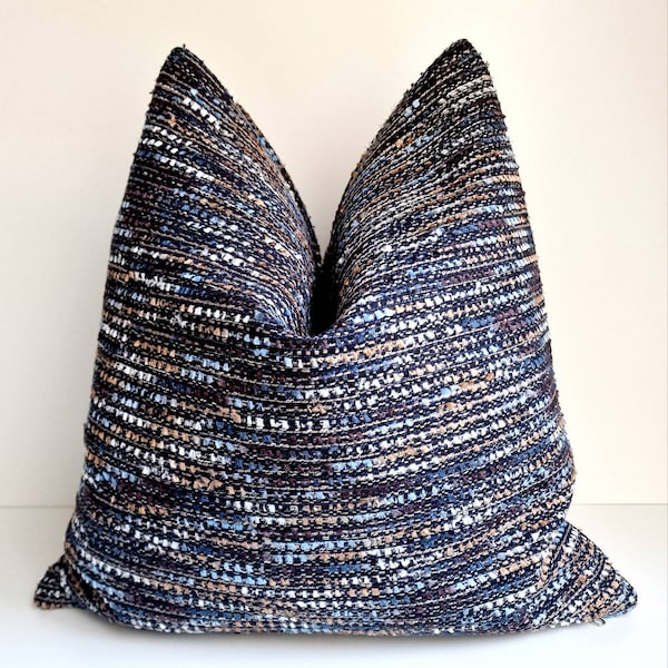 Blue Boho Pillow Etsy