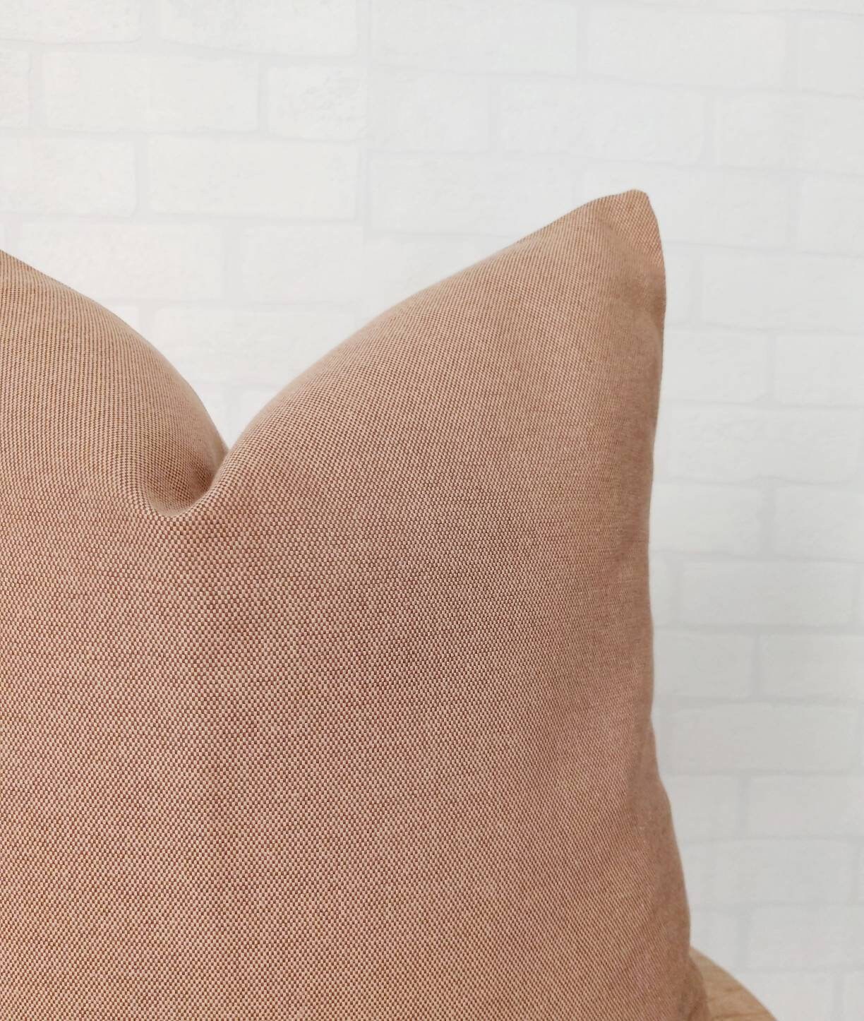 Honey beige pillow cover high quality cotton canvas pillow Etsy