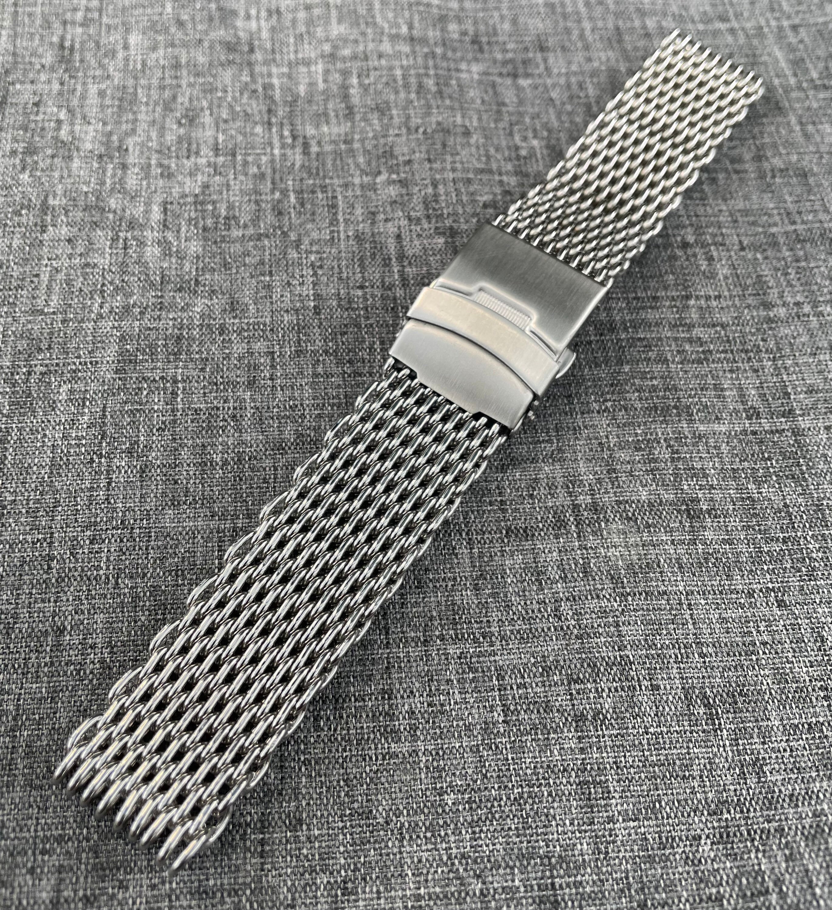 Stainless steel mesh bracelet Seamaster 020STZ015691 | OMEGA US®