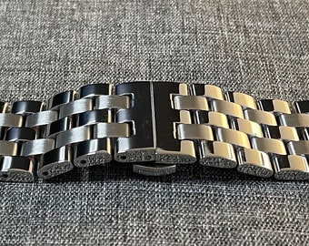 Bracciale per orologio premium in acciaio inossidabile 316L lucido