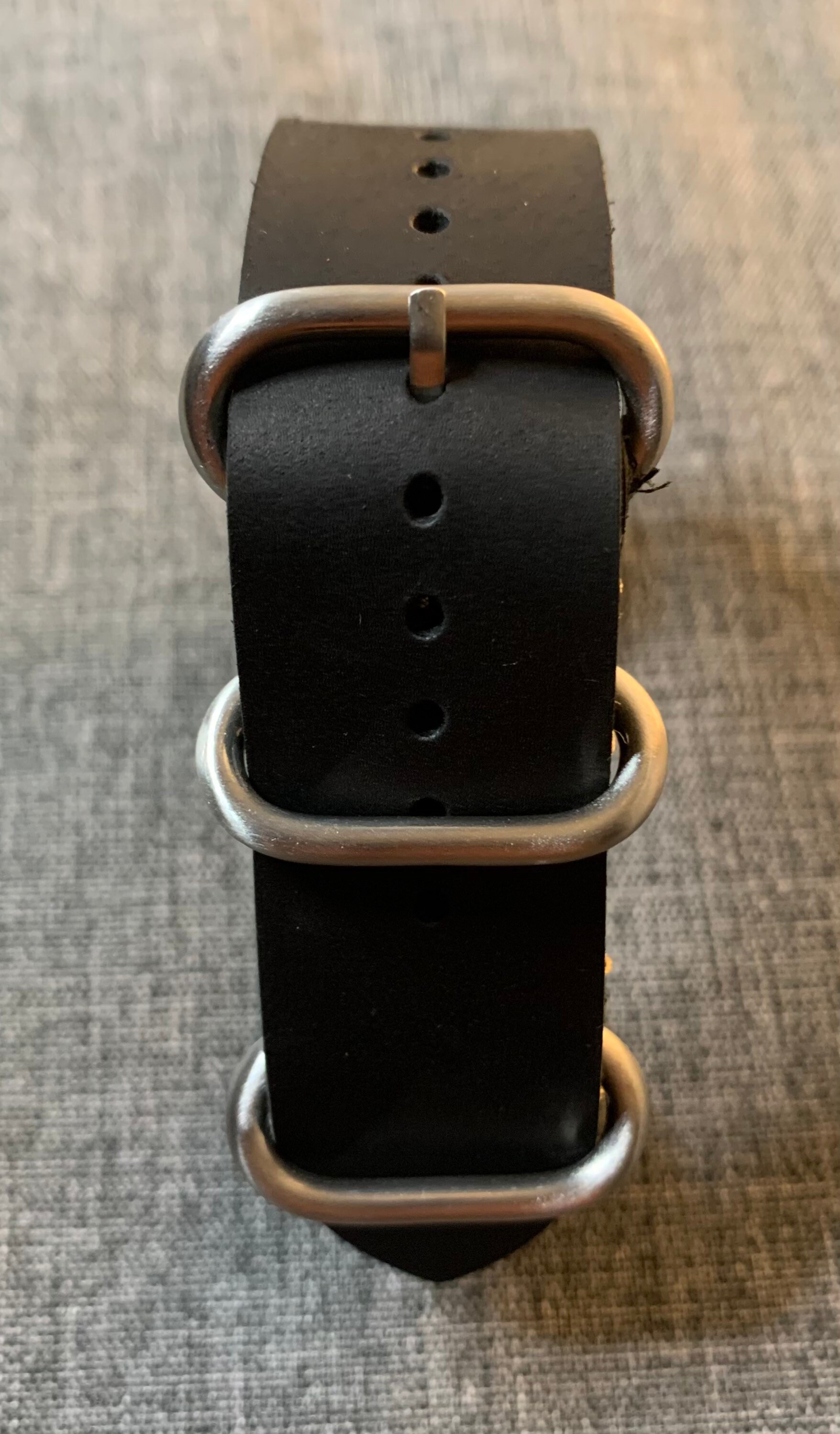Cinturino Orologio Stile Militare In Pelle Premium – 18/20/22/24/26 Mm (Artigianale Spagna)