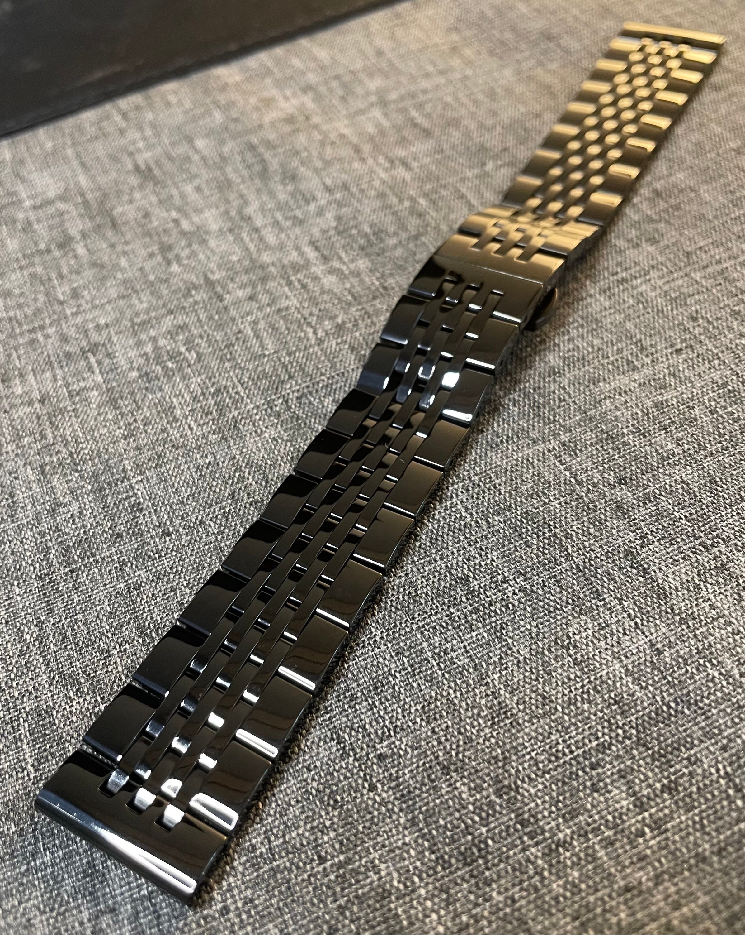 Swatch / Irony Chrono / Tekno Black / Orologio Uomo / Quadrante Nero Cassa Acciaio Pvd Nero Cinturino Gomma - Foto 11