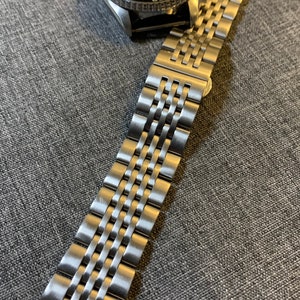 Premium 316L Stainless Steel Sports Watch Bracelet / Jubilee Style Strap / New 20/22mm