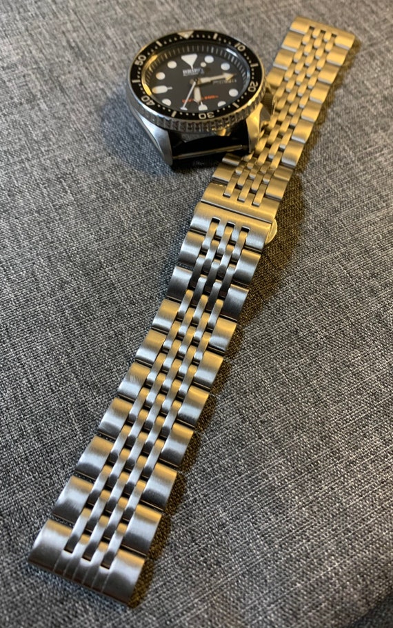 Jubilee style watch band discount