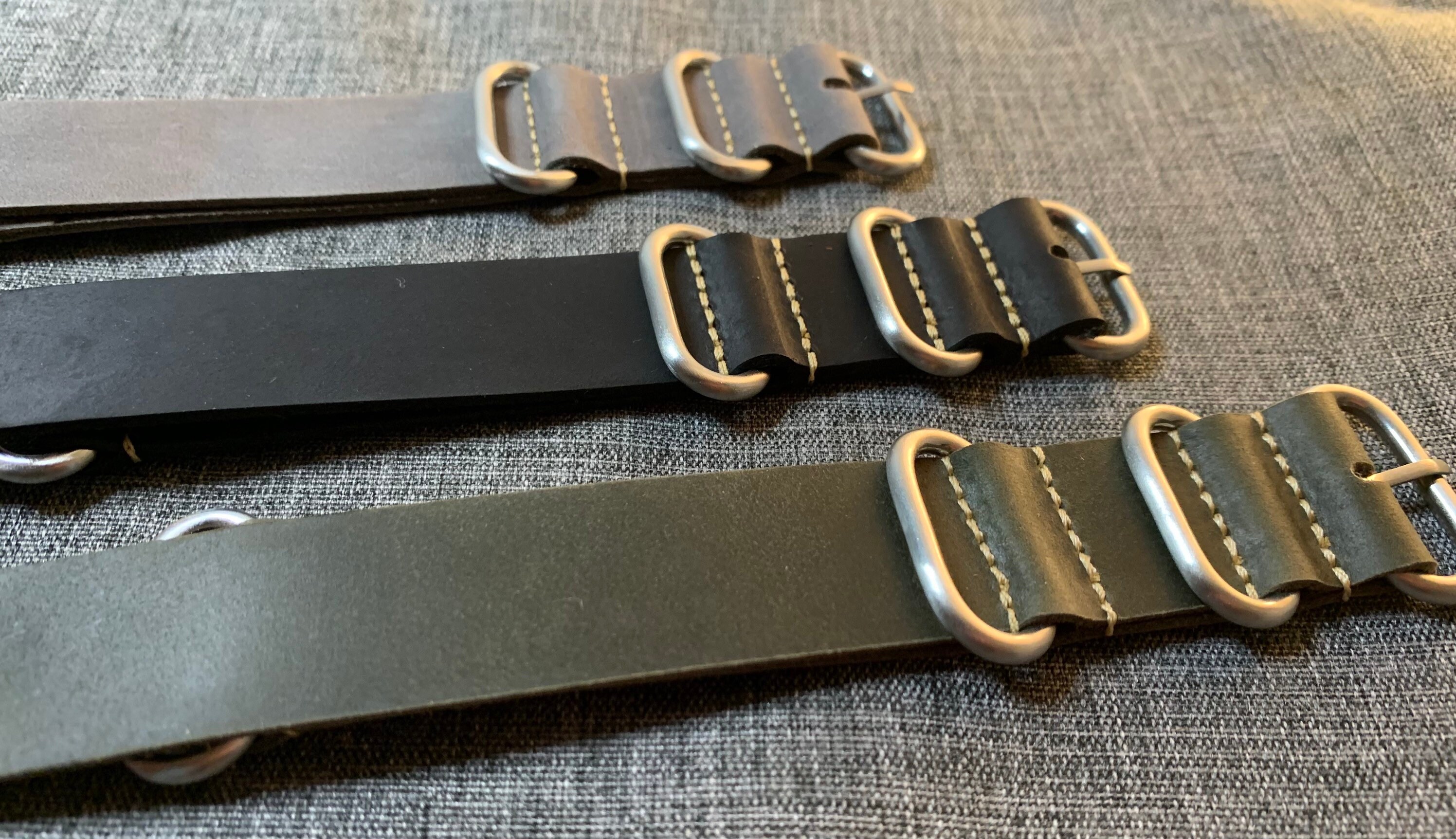 Cinturino Pelle Premium Stile Militare 22mm – Fatto A Mano In Spagna Per Orologi Casio, Seiko E Panerai