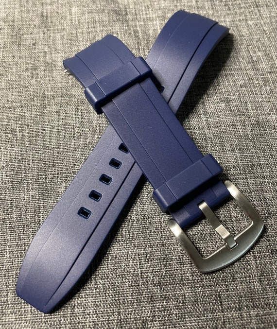 Correa Silicona Universal 22mm Azul