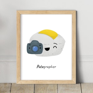 Putographer Filipino Pun Printable Poster Print Art