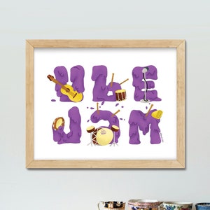 Ube Jam Filipino Food Pun Printable Wall Art