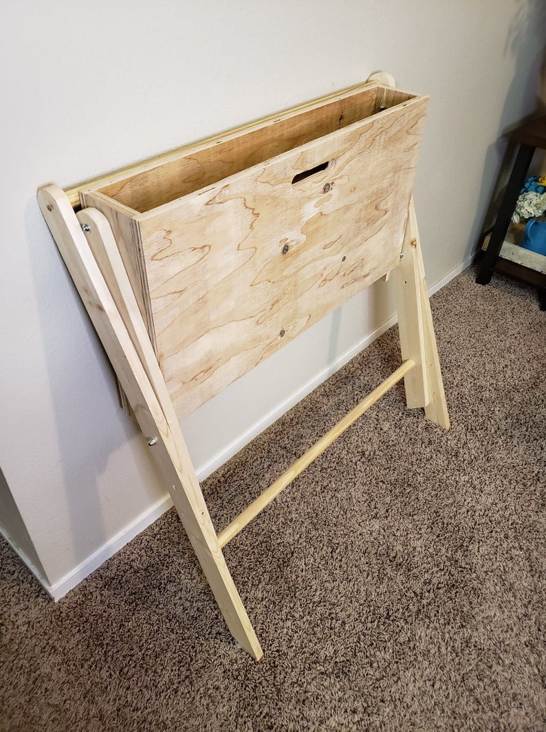 DIY Folding Desk Printable Pdf Plans Etsy