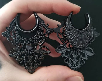 Black Opulence Ornament Saddle Hangers ab 20 Euro !Check Dimensions in Description!