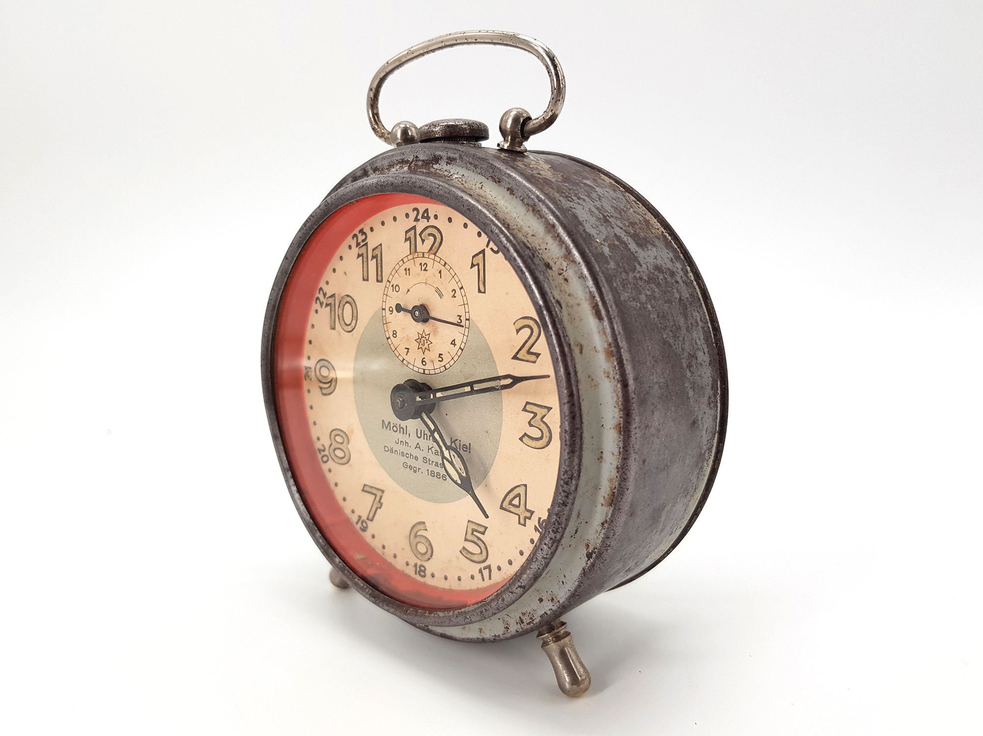 No.9429「TWIN BIRD〈JUMPING CLOCK〉置き時計：ポストモダン