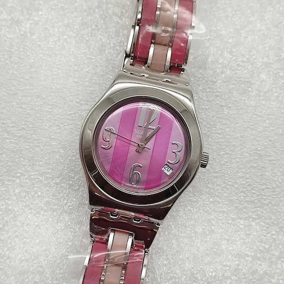 New Vintage Swatch Irony EXTENSIBLE PLEASURE YLS427G, Never  display picture 2