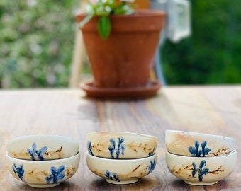 Handmade Floral Ceramic Bowl Collection|Hand painted Ceramic Bowls |Pottery Bowls|Decorative Bowls|Dessert Bowls|Mothers day Gift