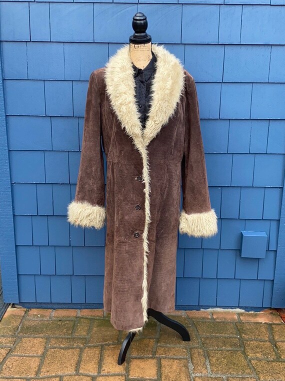 Wilson’s leather maxima coat suede penny lane XL