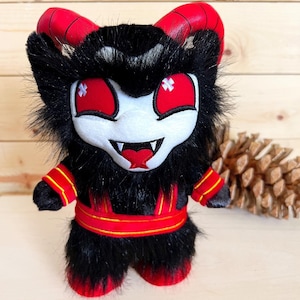 Krampus Plush - Creepy Cute Collectible Adult Standing Stuffie