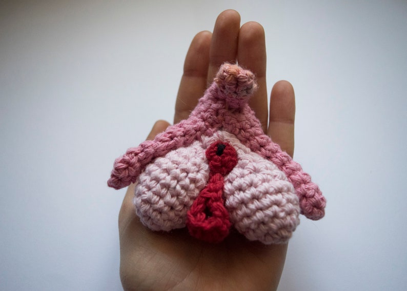 Real life size crochet clitoris Etsy