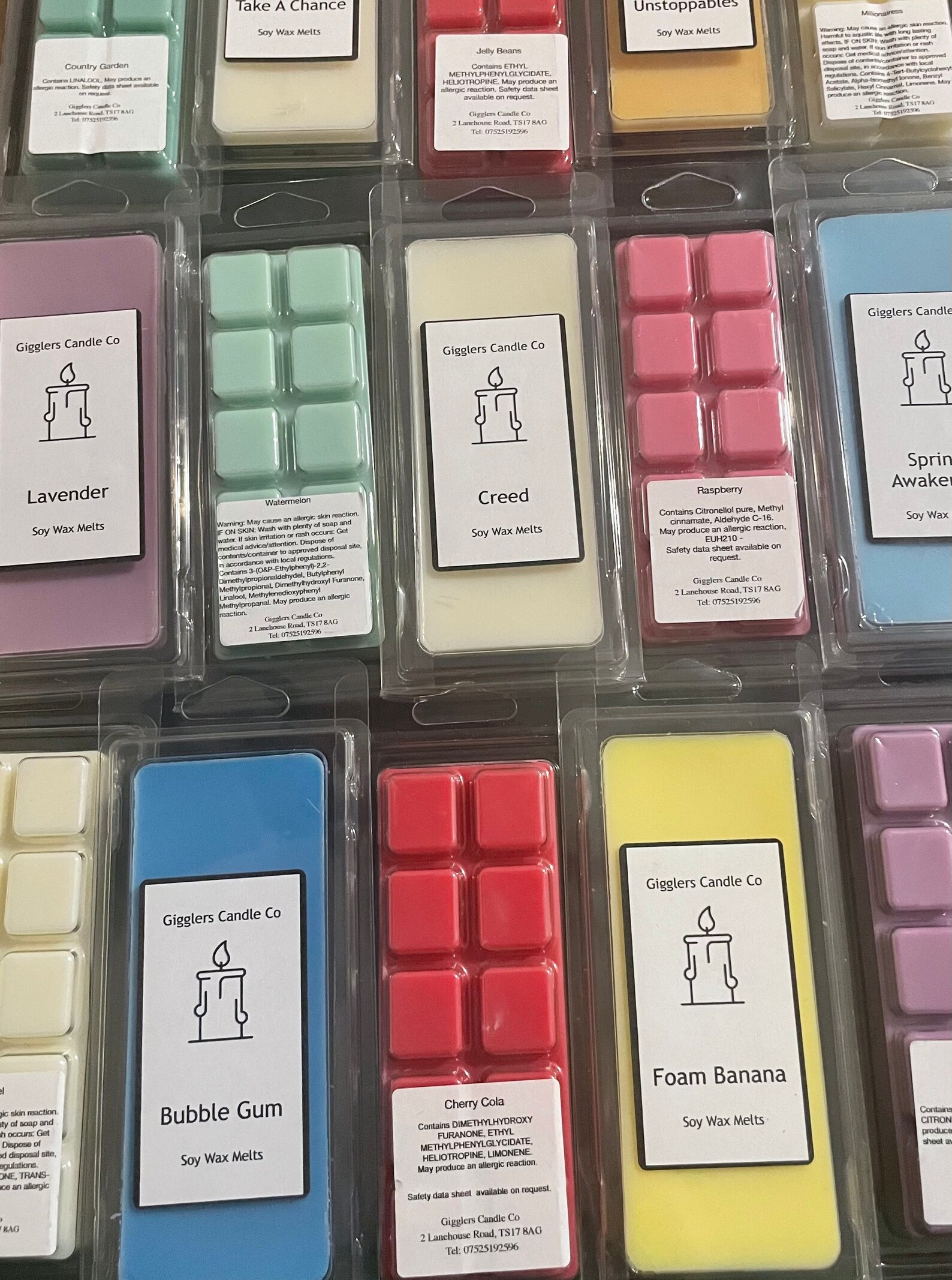 Highly Scented Soy Wax Melt Snap Bars Laundry Perfume Sweet Etsy