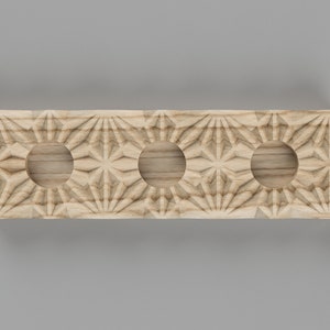 Asanoha-stijl theelichthouder - Kumiko Art, CNC-sjabloon, votiefkaars Home Decor, digitale download (svg, stl en dxf)