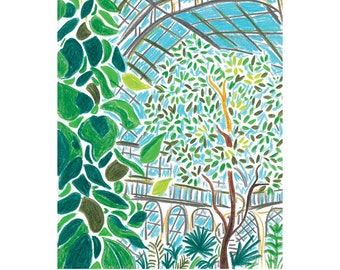 The Temperate House (A5 mini print)