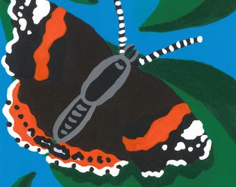 Red Admiral Mini Print