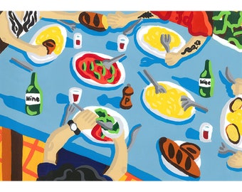 Dinner's Ready (A4 Print)