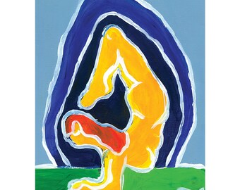 Yoga (A4 Print)
