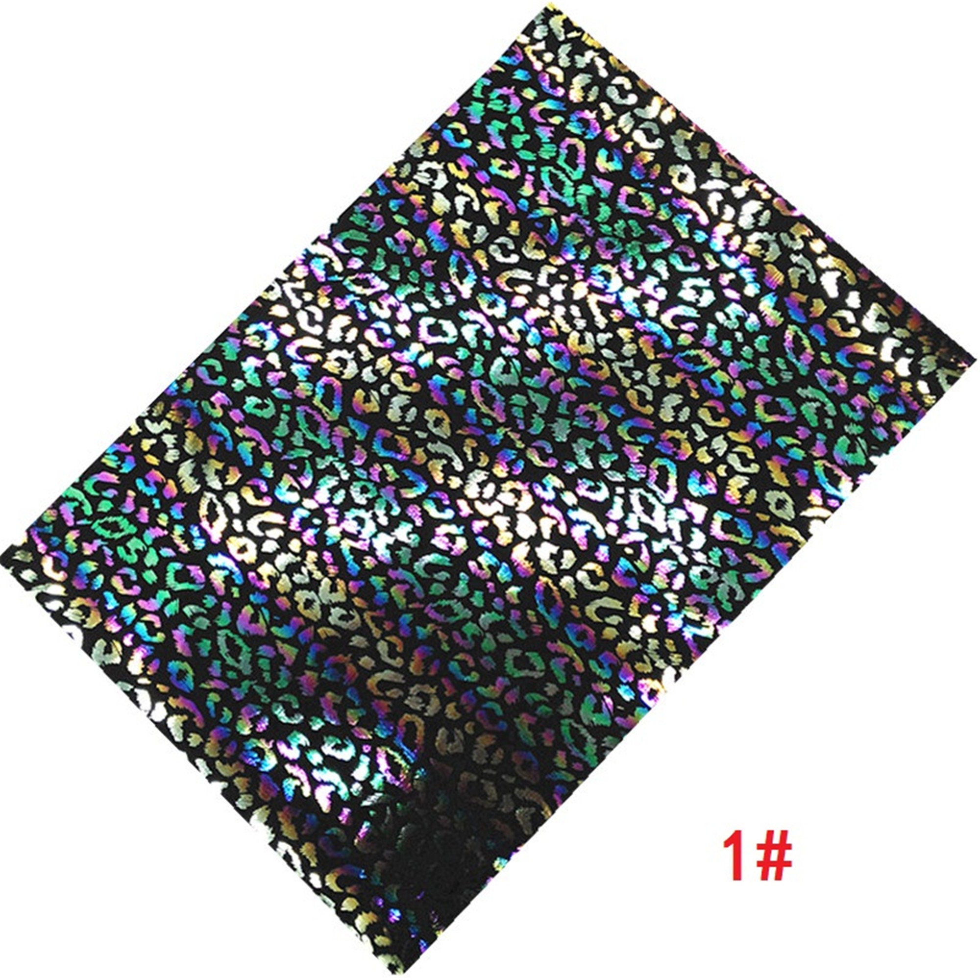 Iridescent Leopard Faux Leather Sheet: DIY Earring Making (21X29CM) - Etsy