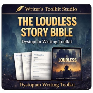 ヤングアダルト向けディストピア小説バイブル：反乱プロットプランナー、小説執筆ツールキット（デジタルダウンロード版）